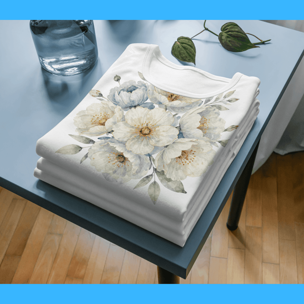 Fleurs Aquarelles Abstraites PNG – Sublimation & Créations DIY