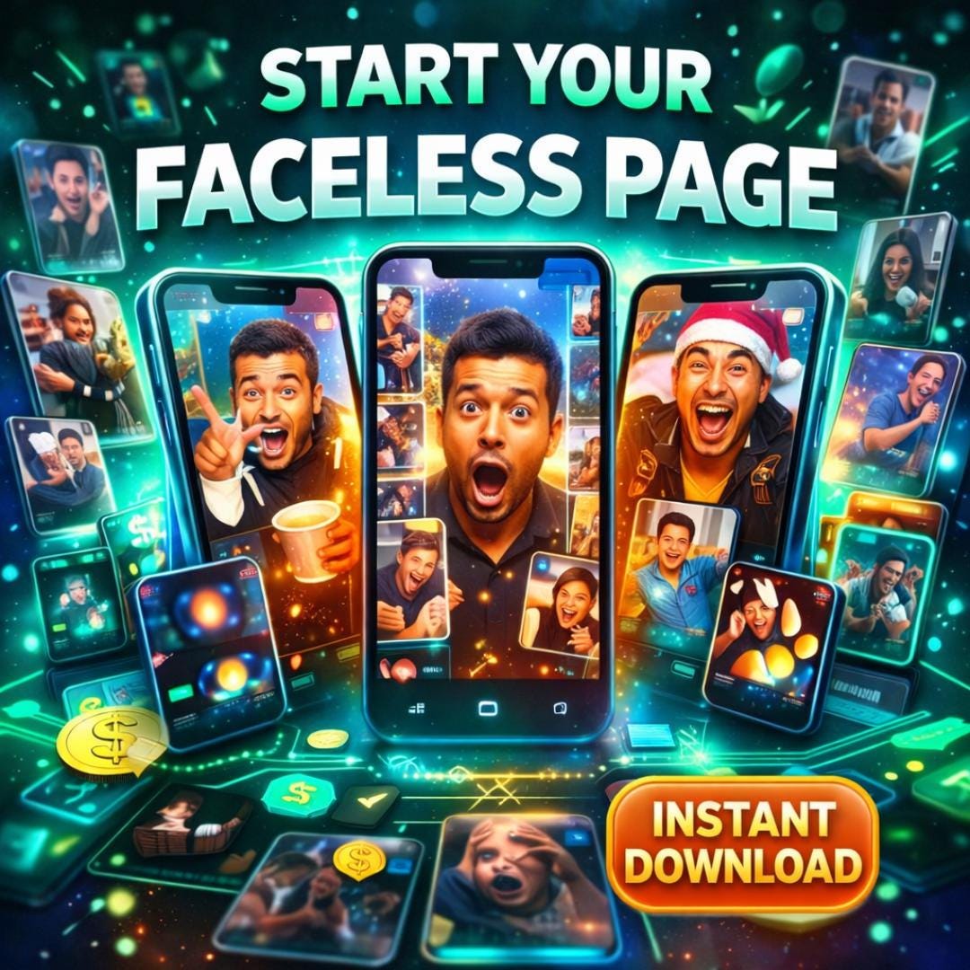 Pack Vidéos Virales Humoristiques sans Visage PLR MRR TikTok Instagram